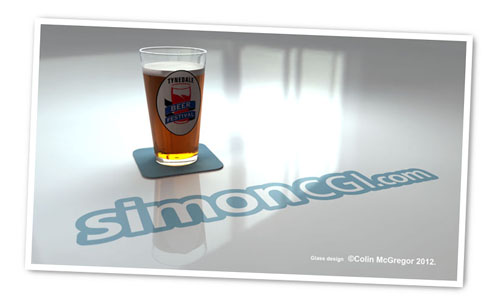 SimonCGI Beer Sponsor Tynedale Beer Festival 2012